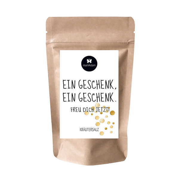 Gewürzgeschenk Tüte GESCHENK Kräutersalz 20g