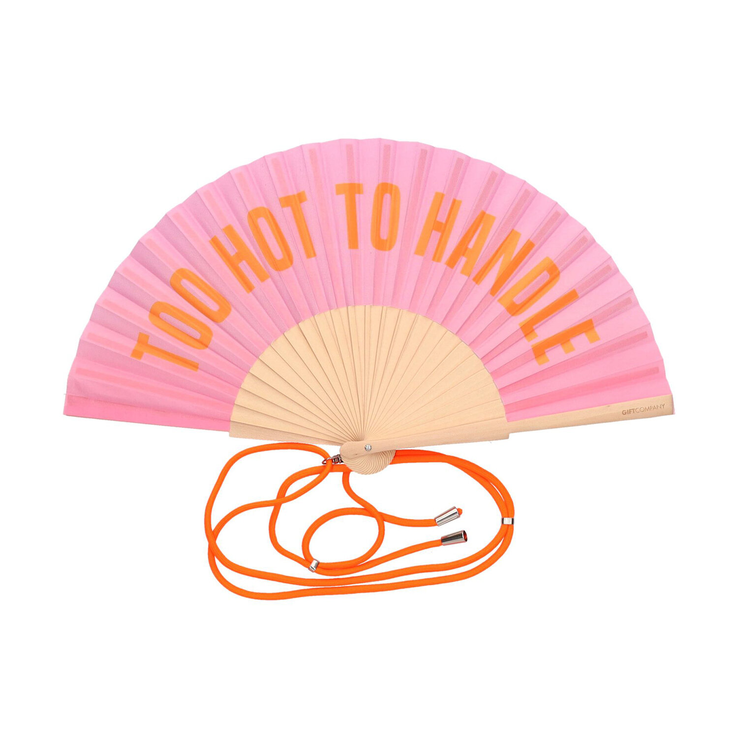 Fififan, Fächer Motiv Too Hot to Handle, rosa