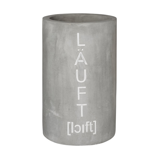 Flaschenkühler Läuft D.13,5cm, H.21,5cm