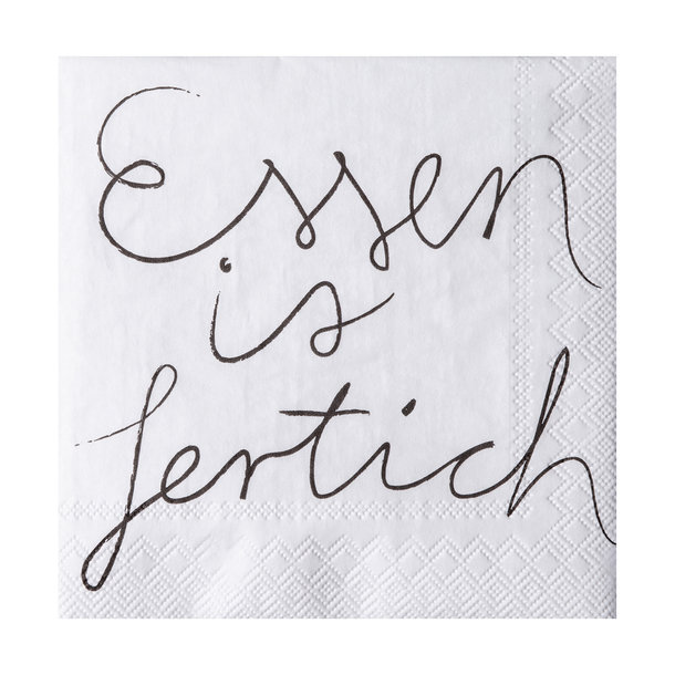 Mix & Match Cocktail- serviette Essen ist 25x25cm