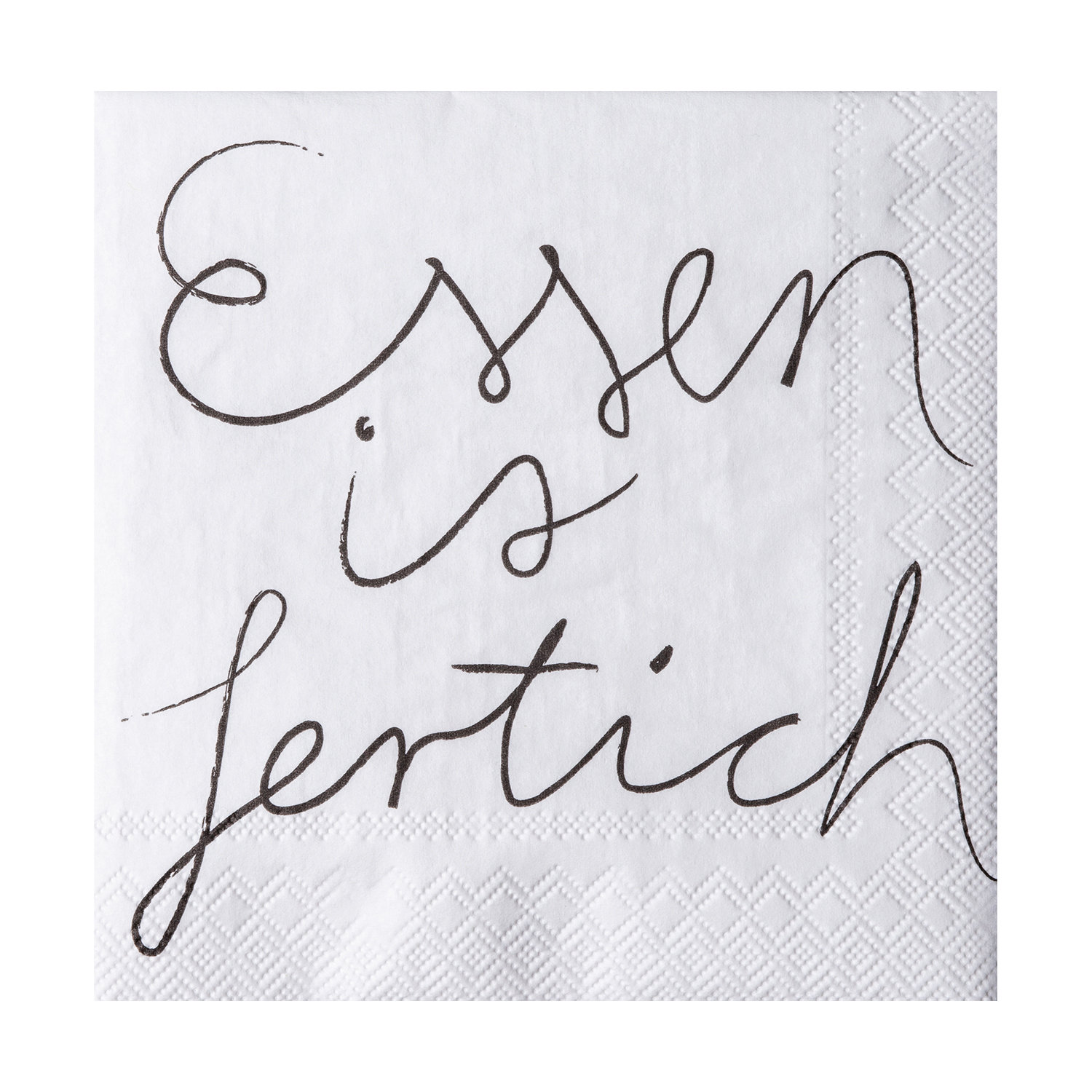 Mix & Match Cocktail- serviette Essen ist 25x25cm