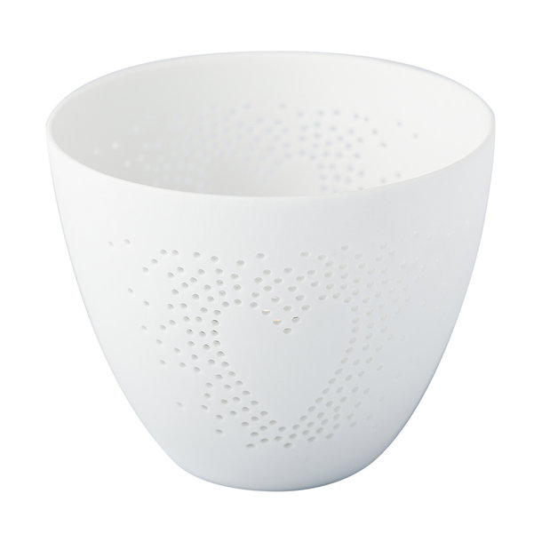 Poesielicht klein Herz D.8cm, H.6,5cm
