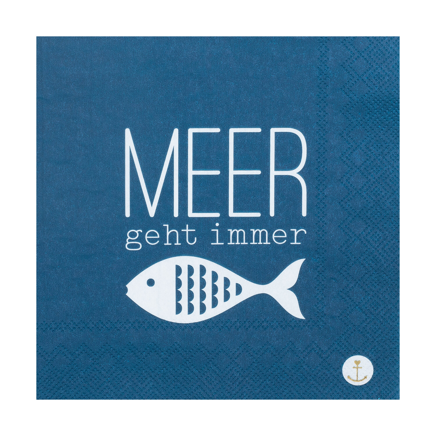 Serviette - Meer geht immer