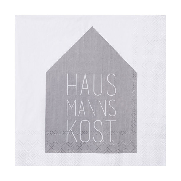 Serviette 33x33cm, Hausmannskost