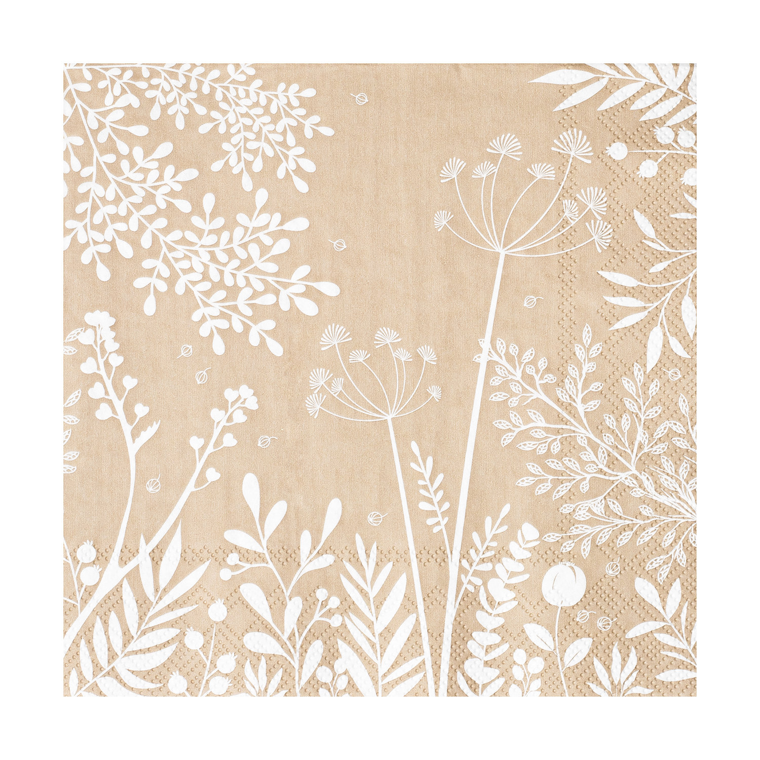 Serviette 33x33cm, Wundergarten