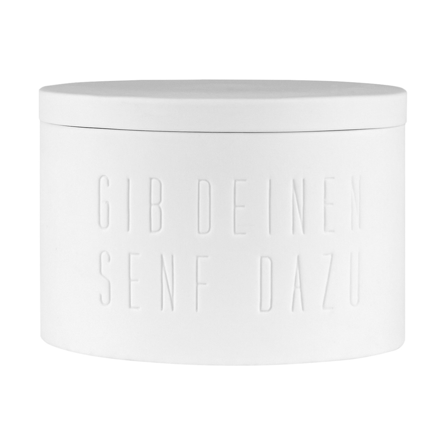 Bergluft Senftopf Gib deinen Senf dazu D.9cm, H.6,5cm