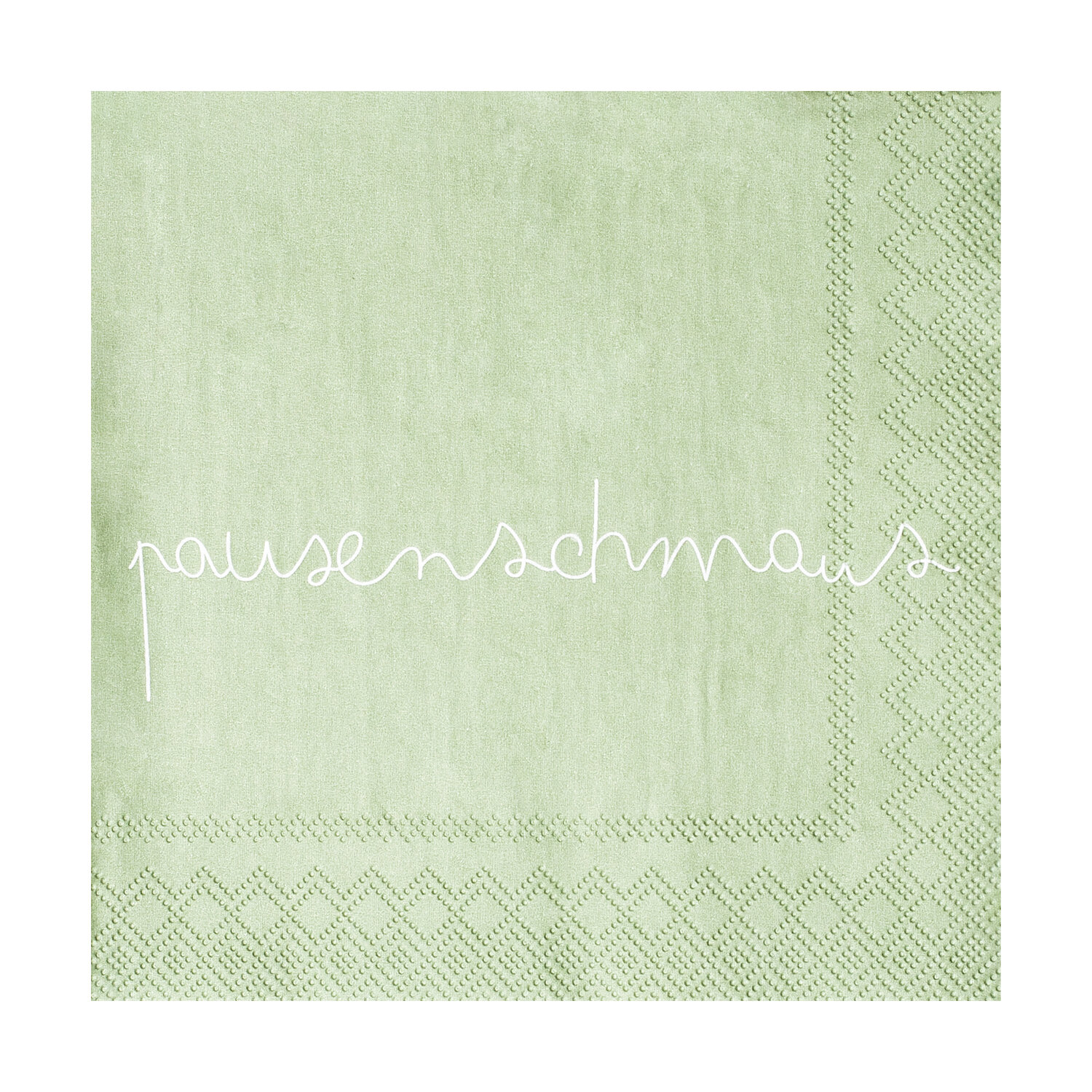 Cocktailserviette - Pausenschmaus
