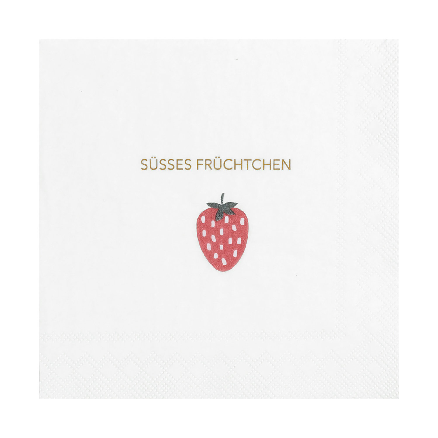 Cocktailserviette 25x25cm, Süsses Früchtchen