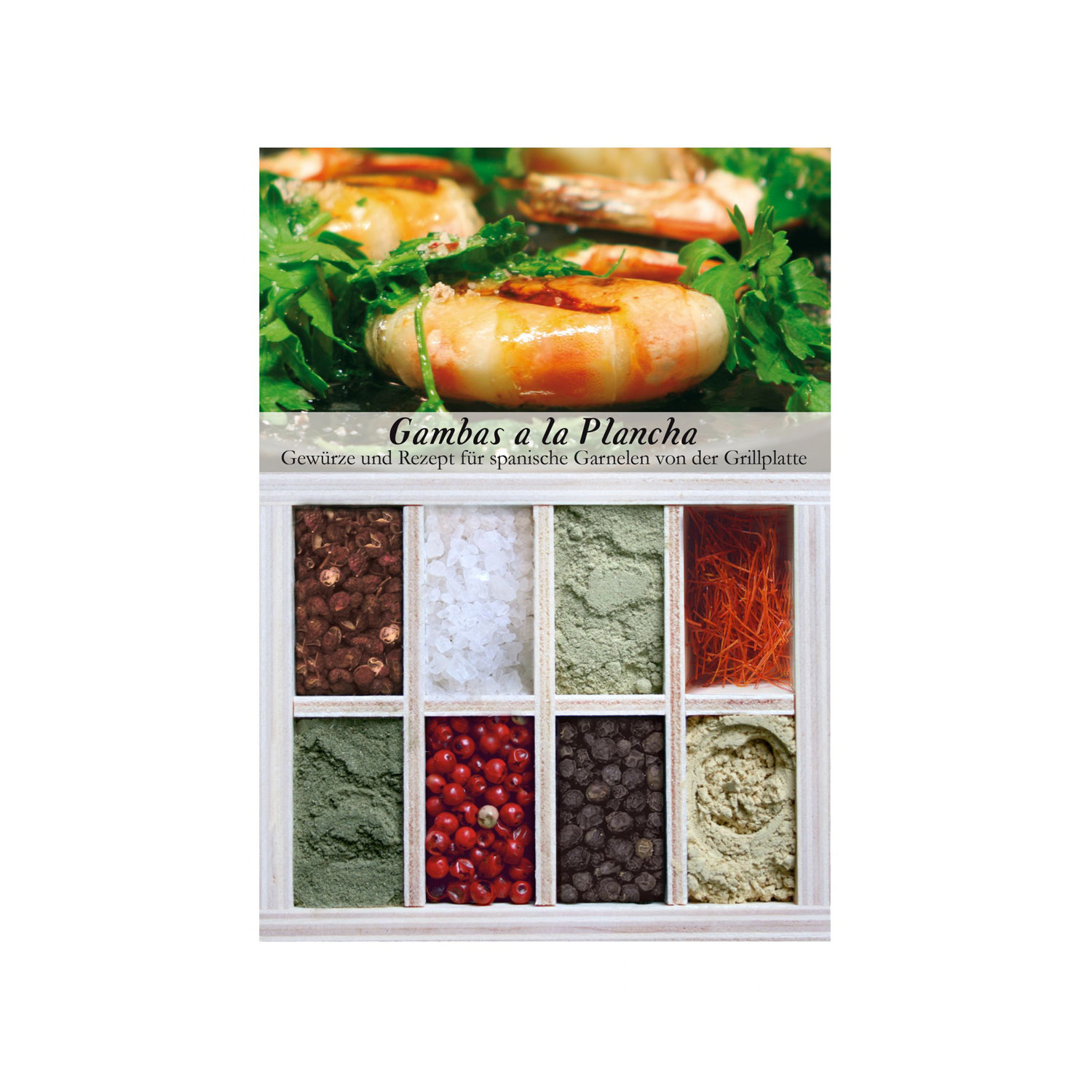 Food-Kasten \'Gambas A La Plancha\'