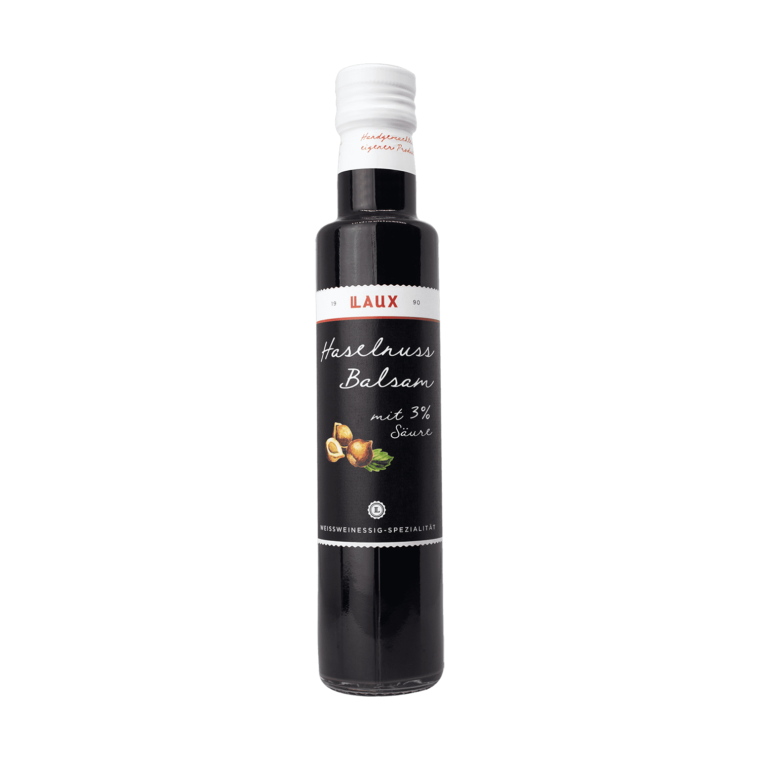 Weißweinessig Spezialtät - Haselnuss Balsam
