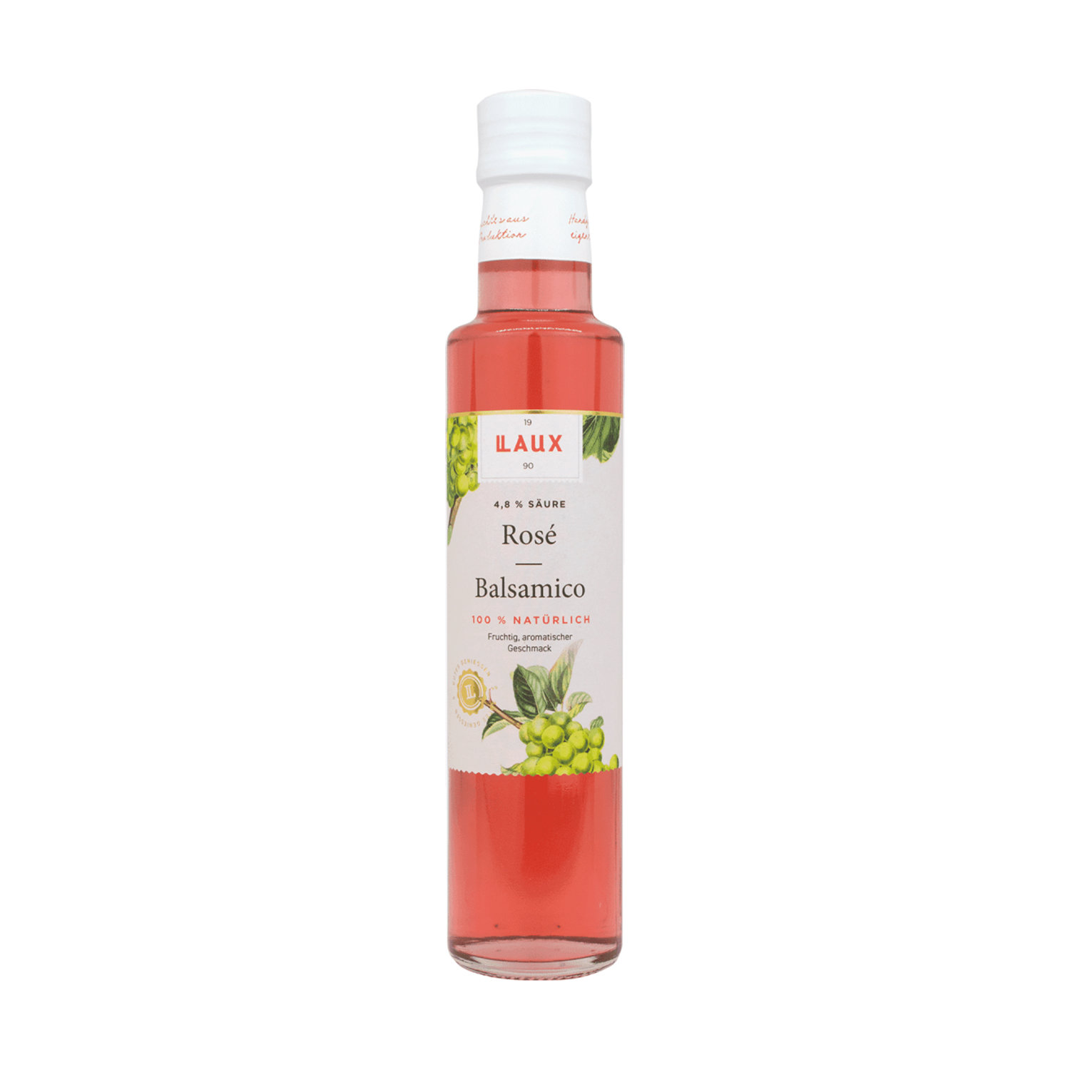 Rosé Balsamico - 250 ml Flasche - 4,8% Säure