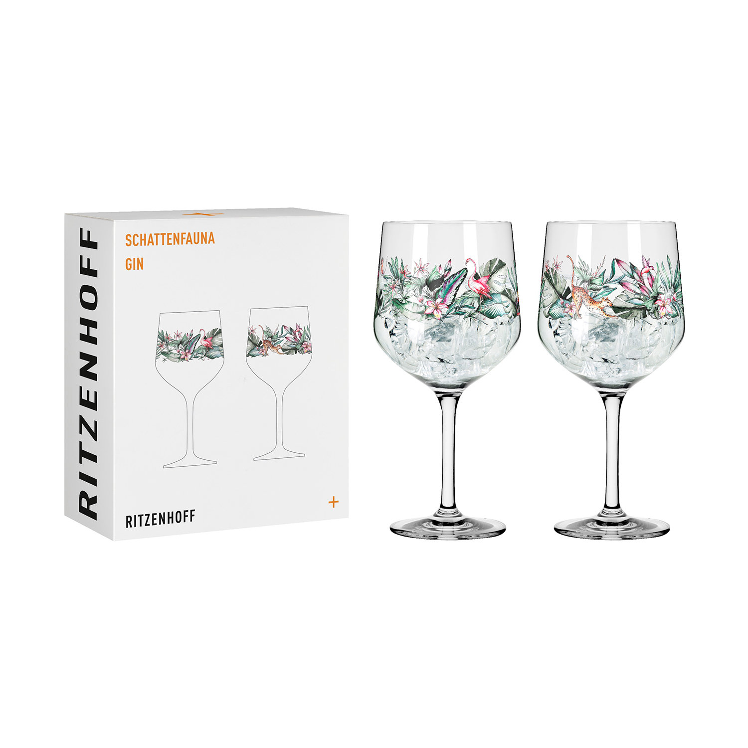 Ritzenhoff Schattenfauna Gin Kelch Nr.5 2er Set