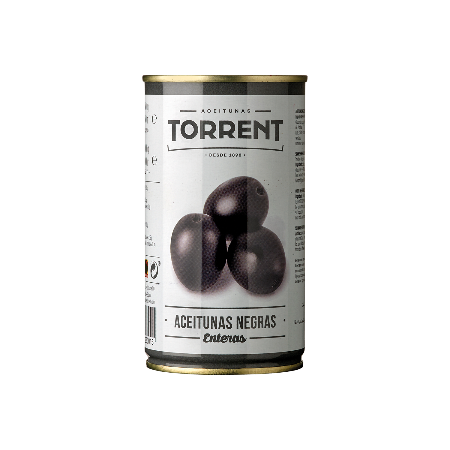 Aceitunas Negras Con Hueso - Oliven