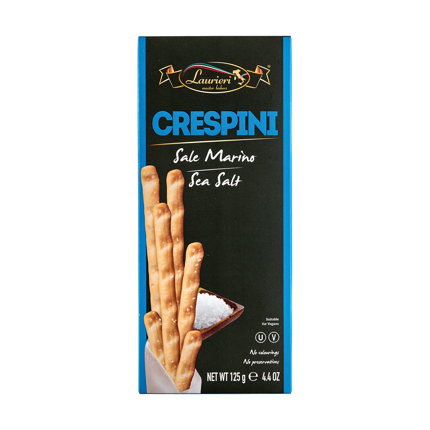 Grissini mit Meersalz - Crespini con Sale Marino