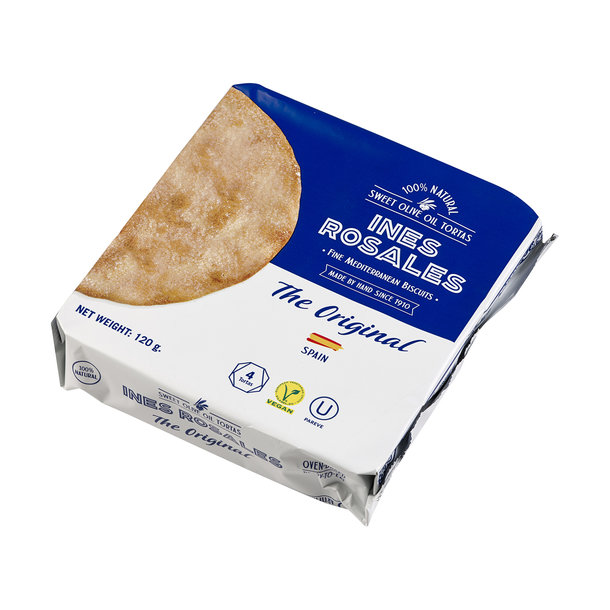 Tortas de Aceite Ines Rosales Original - Knuspriges Süßgebäck aus Spanien mit Olivenöl