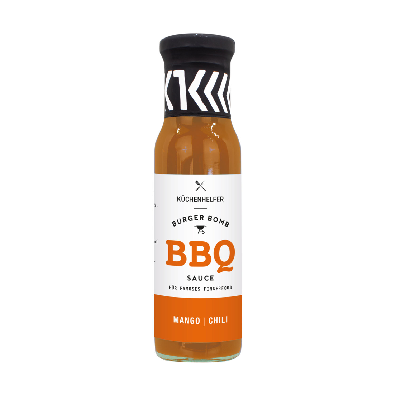 BURGER BOMB BBQ-SAUCE MANGO-CHILI