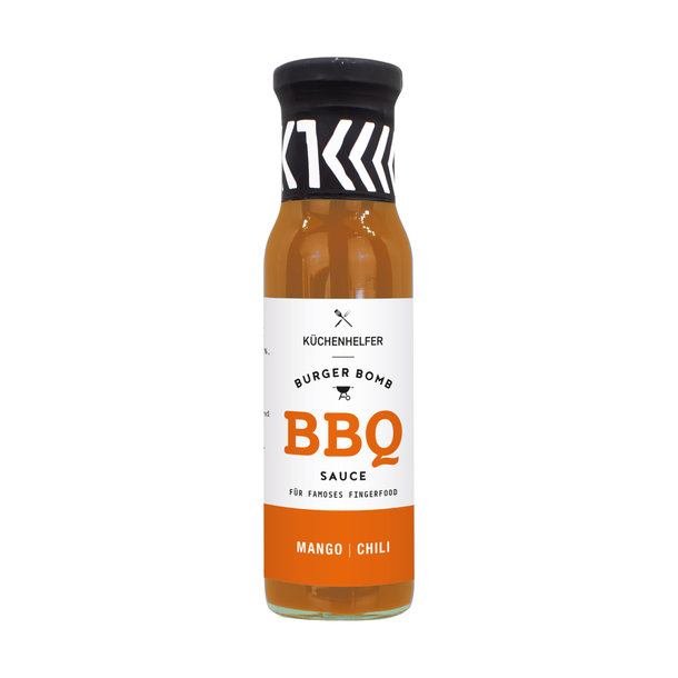 BURGER BOMB BBQ-SAUCE MANGO-CHILI