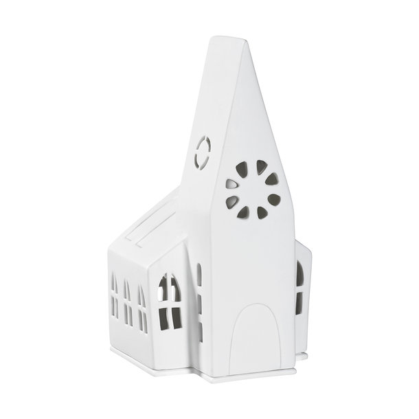 Lichthaus Kirche 12x11,5x23cm