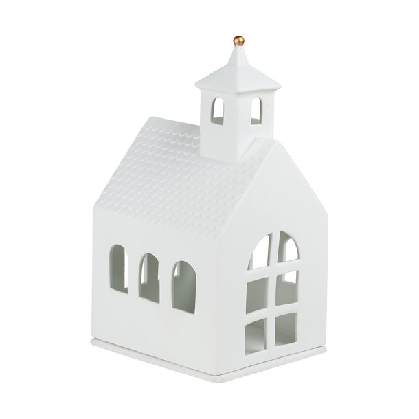 Lichthaus Kapelle groß 12,5x11x22,5cm