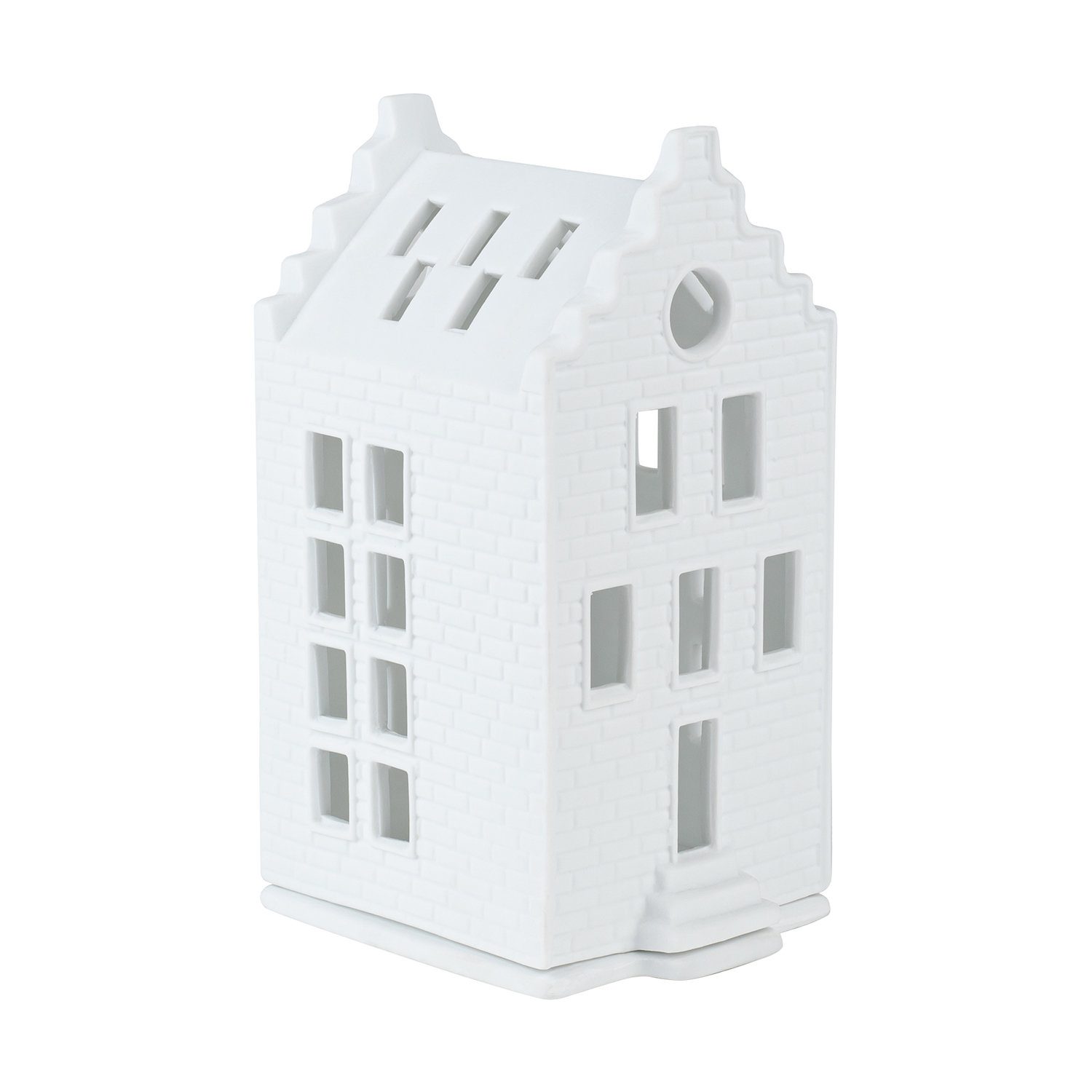 Lichthaus Kleines Backstein- haus 7,5x8x16cm