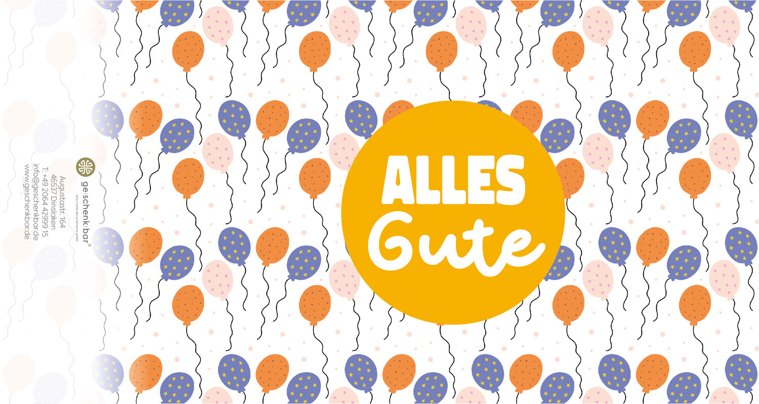 Banderole - Alles Gute