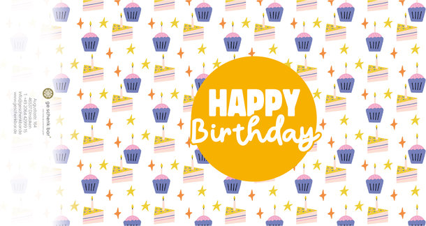 GSB - Einstecker 24 - Happy Birthday