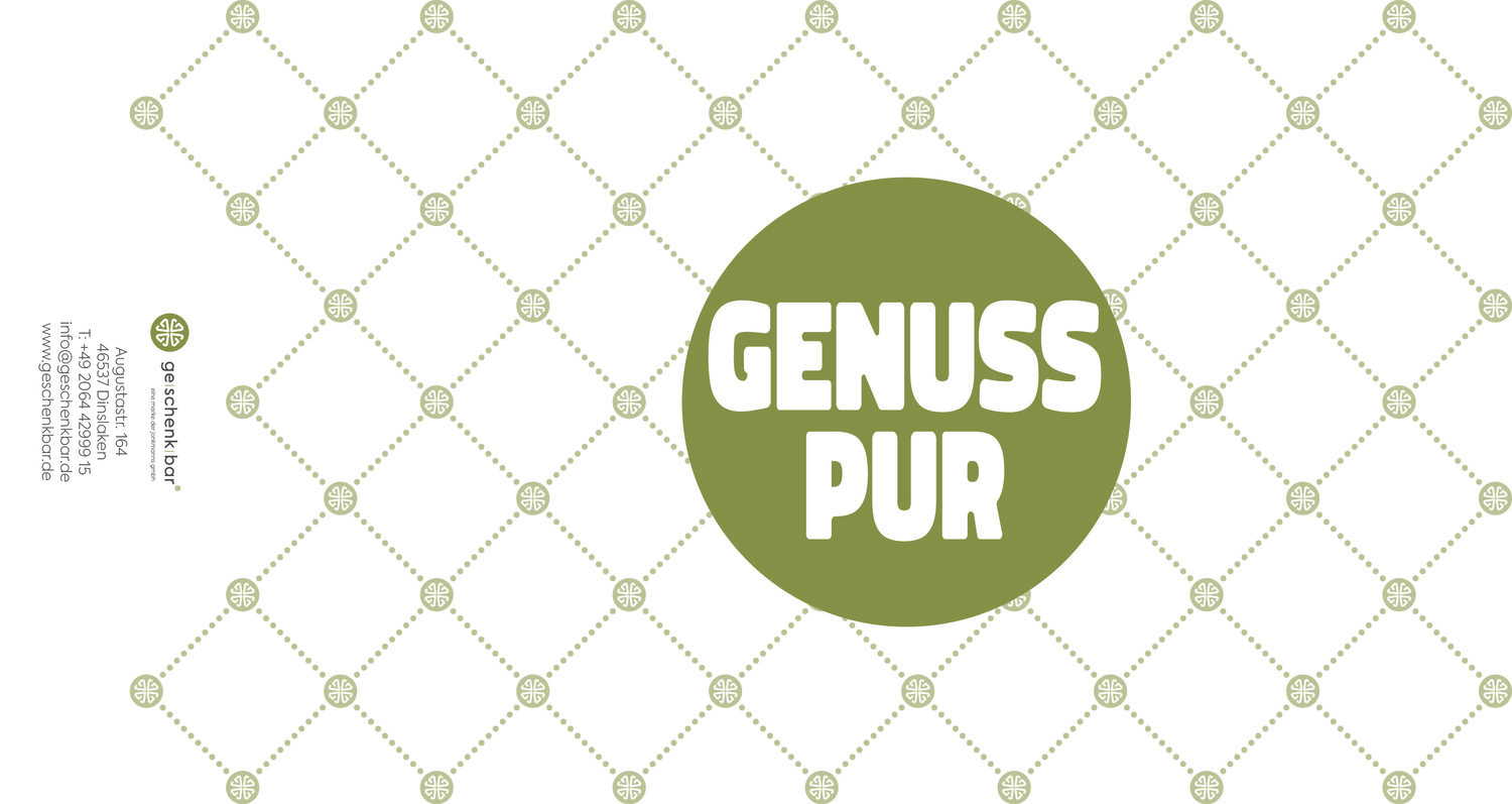 Banderole - Genuss Pur