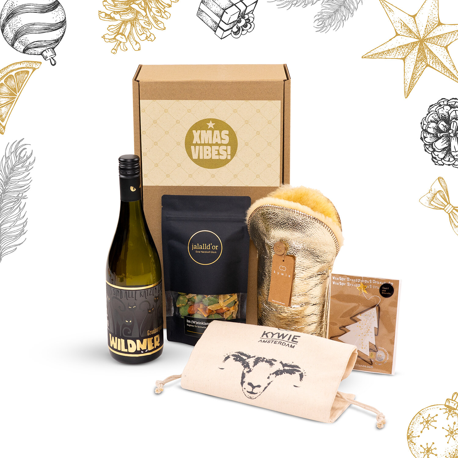 Geschenkidee - Weißwein & Winterglanz Stilvoll genießen mit