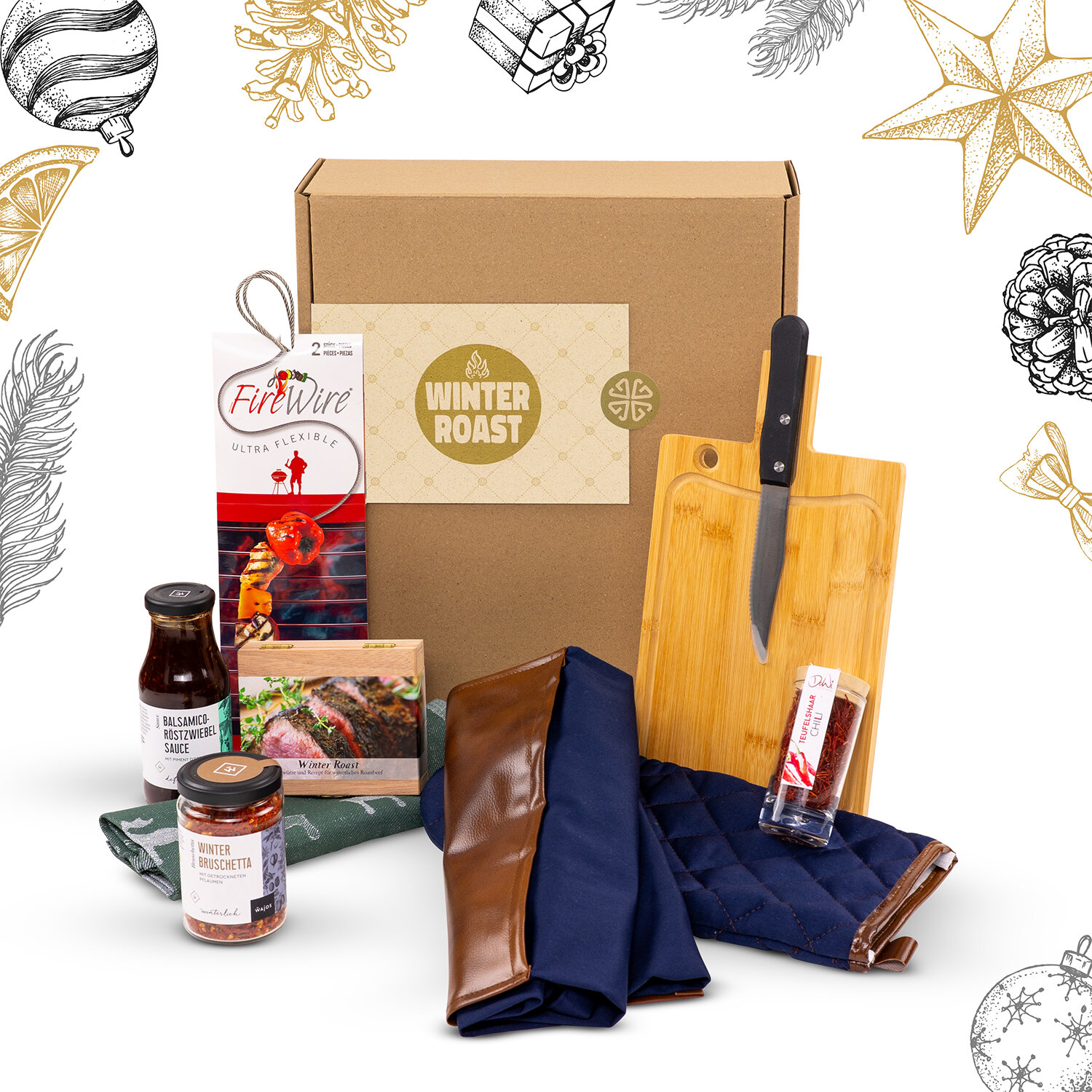 Geschenkidee - Winter BBQ & Genuss Würzig, deftig und stilvo