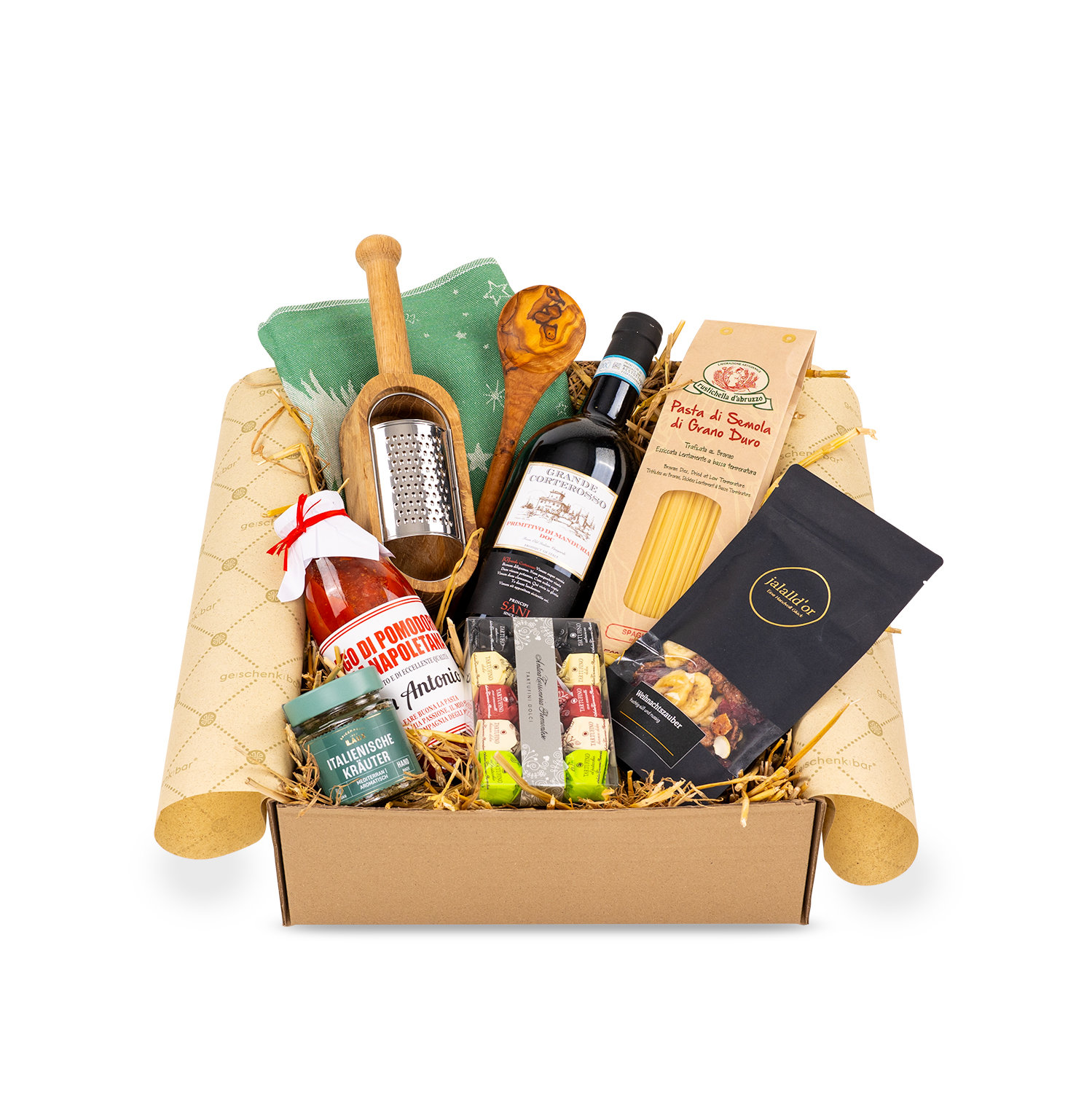 Geschenkidee \'Italienischer Wintergenuss\' - Kulinarische Freude aus Bella Italia