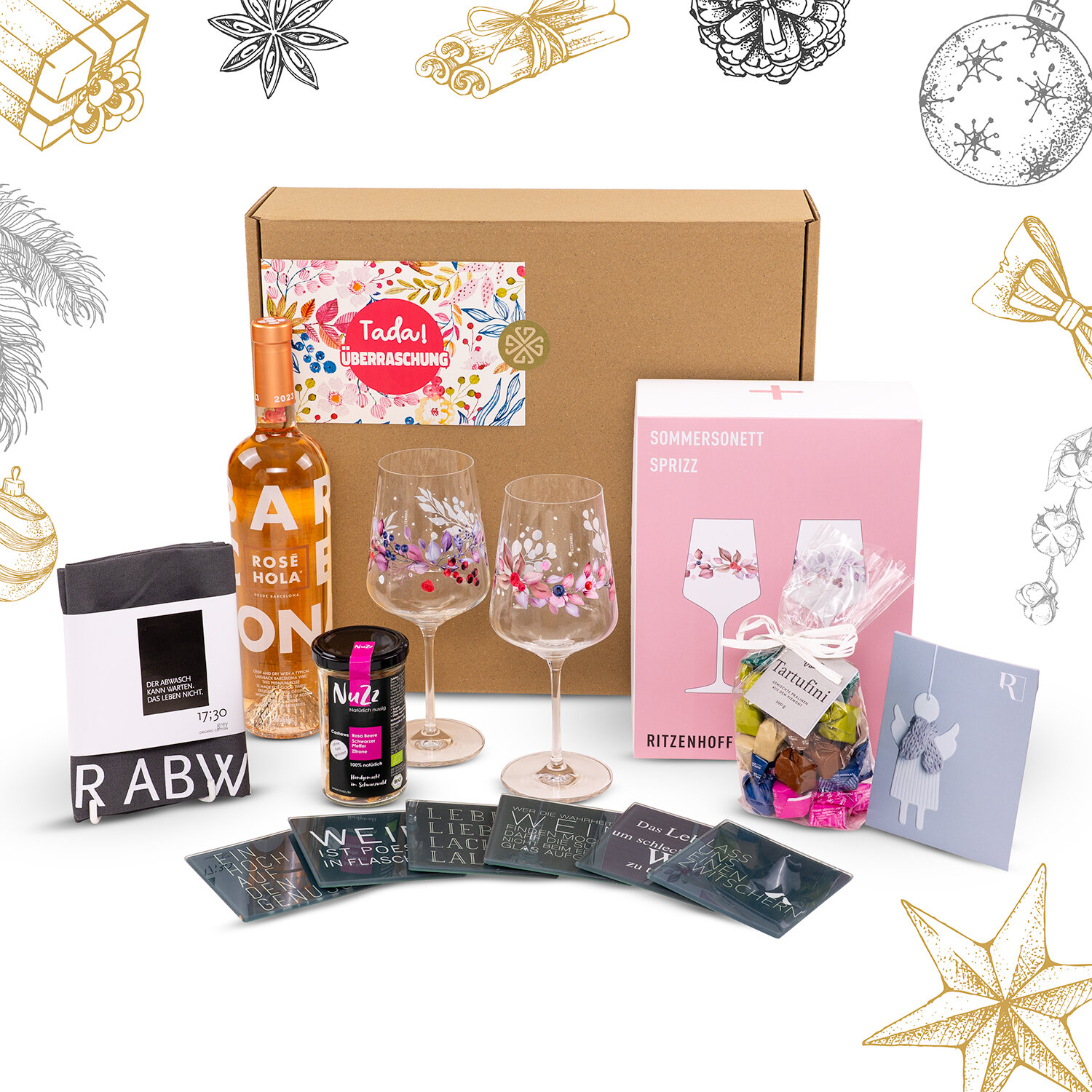 Geschenkidee - Rosé & Winterfreude Stilvoll genießen mit ein