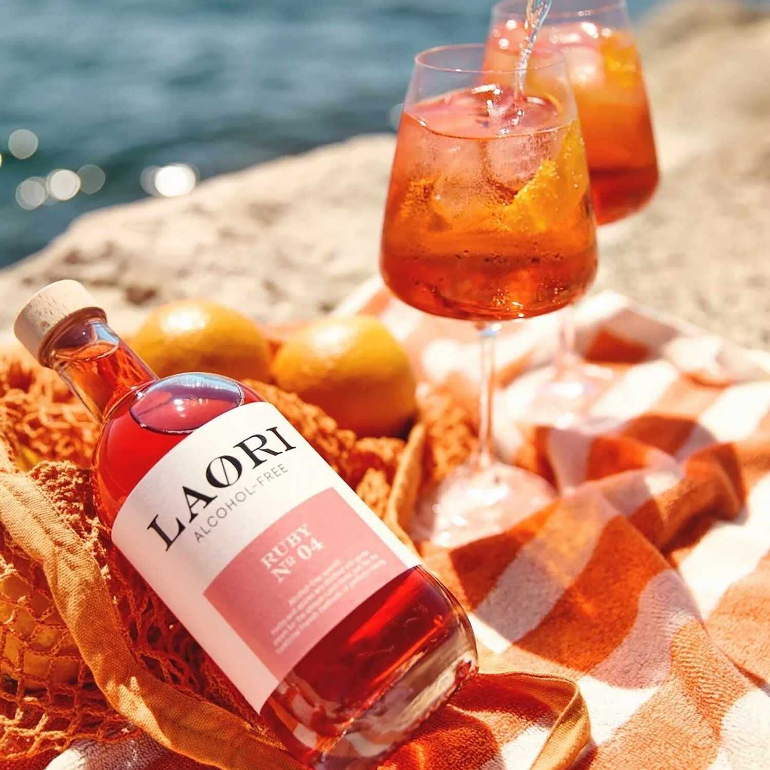 LAORI \'Ruby No.4\' Alcohol Free Aperitif for Spritz