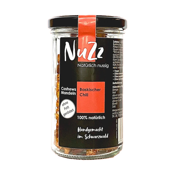 NUZZ Cashews & Mandeln mit Piment d´Espelette