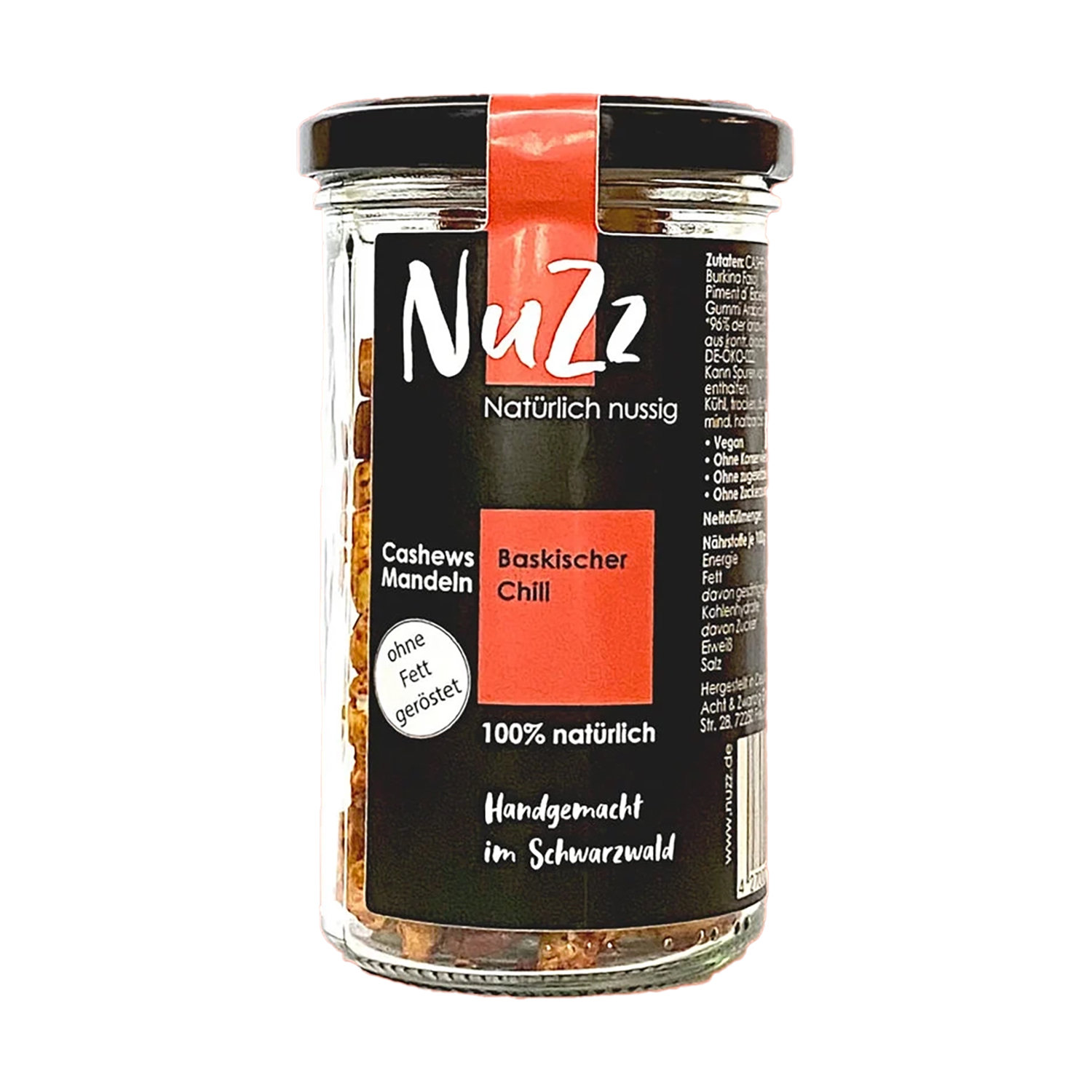 NUZZ Cashews & Mandeln mit Piment d´Espelette