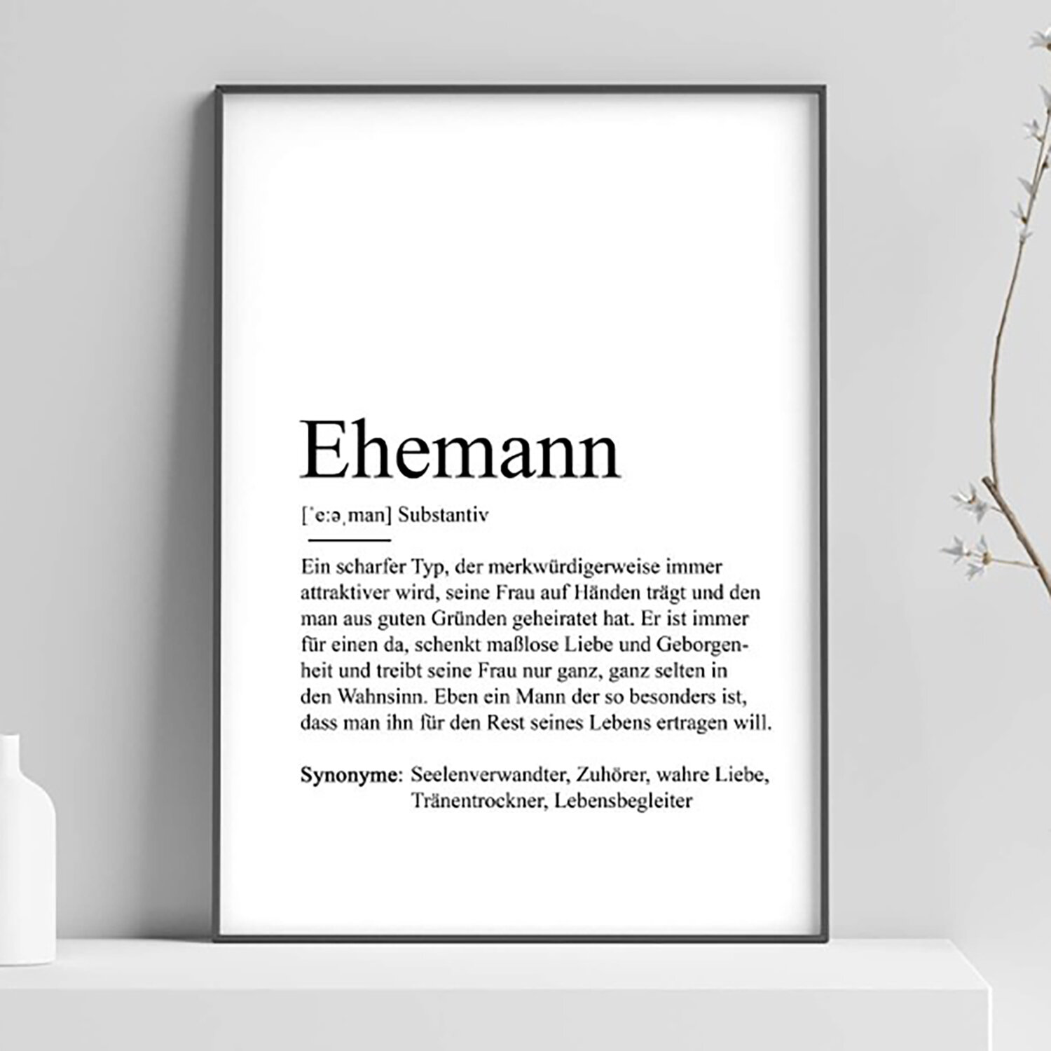 Poster - Ehemann