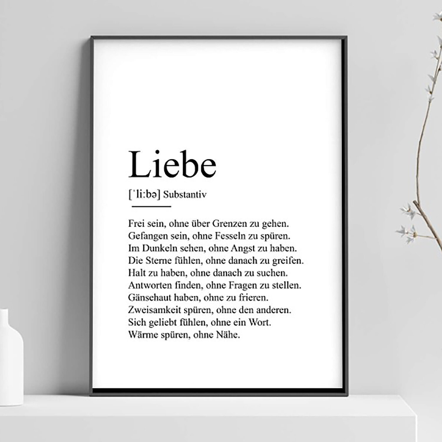 Poster - Liebe