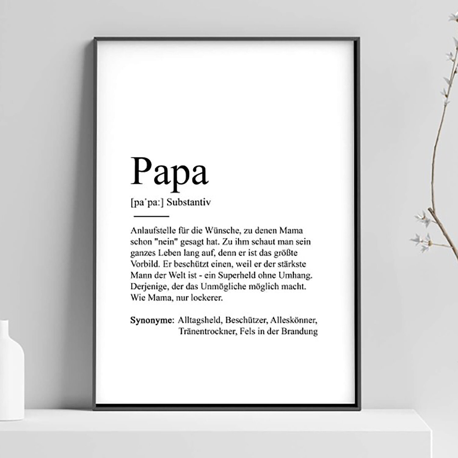 Poster - Papa
