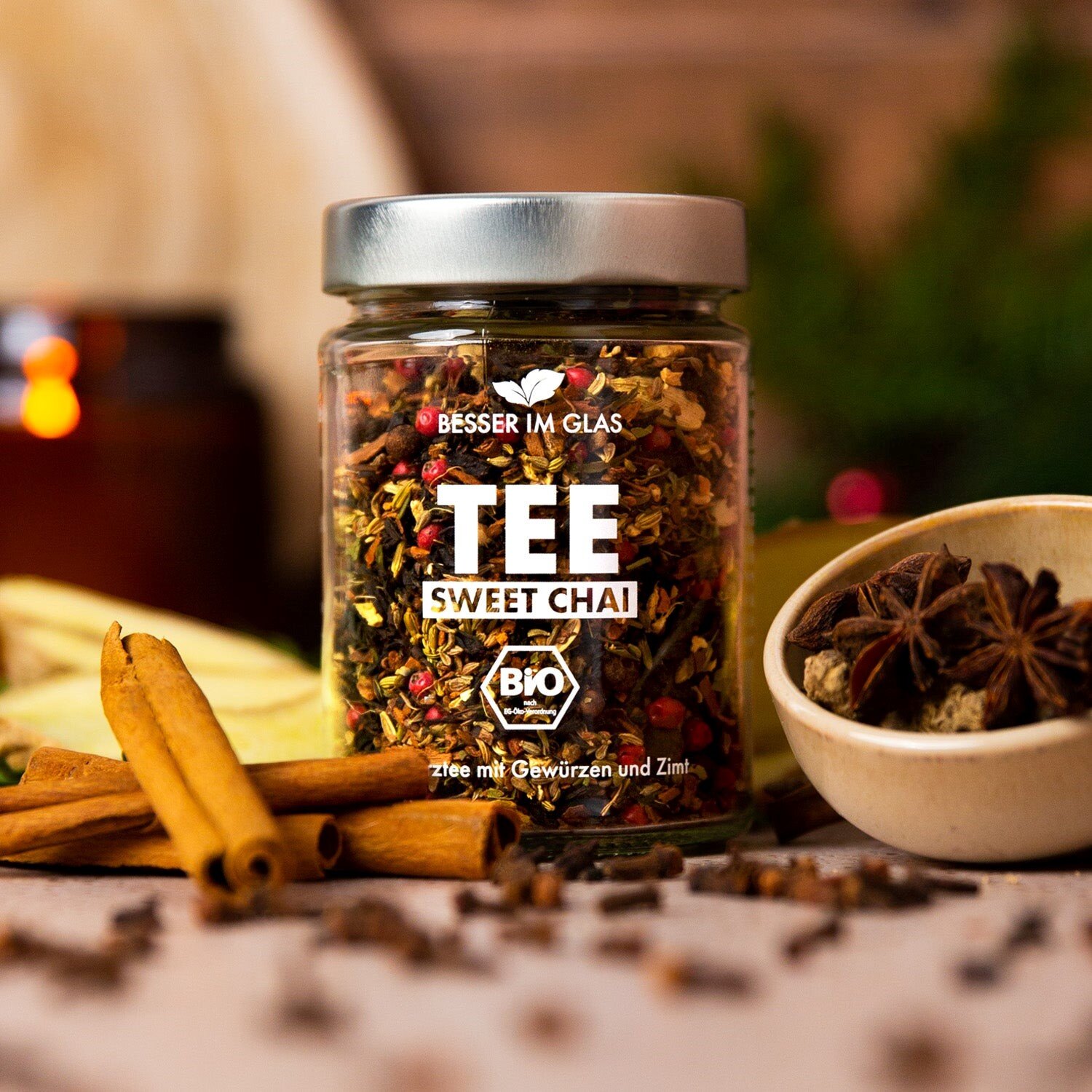 Teemischung - Sweet Chai Gewürze und Zimt