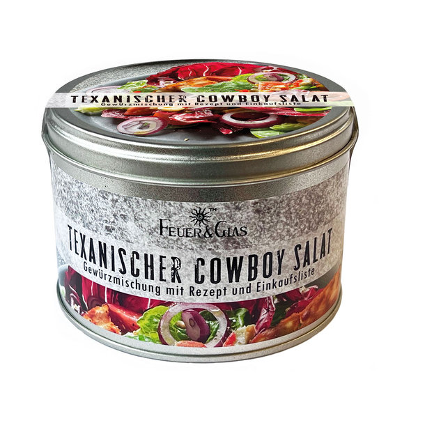 TEXANISCHER COWBOY SALAT - Gewürzmischung mit Rezept und Einkausfliste