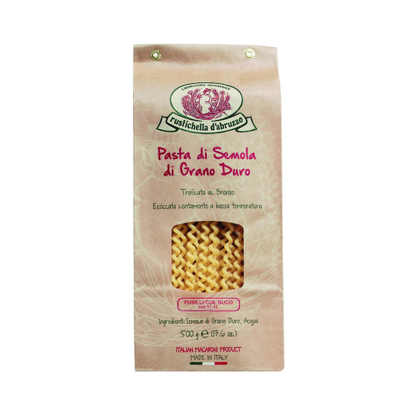 Fusilli Col Buco - Hartweizengrießnudeln
