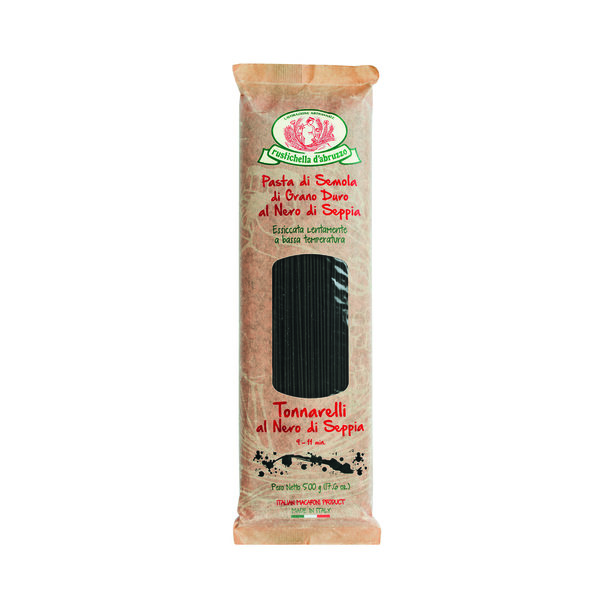 Tonnarelli Al Nero Di Seppia - Schwarze Spaghetti