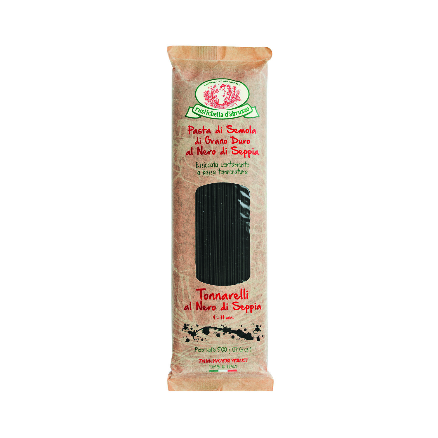 Tonnarelli Al Nero Di Seppia - Schwarze Spaghetti