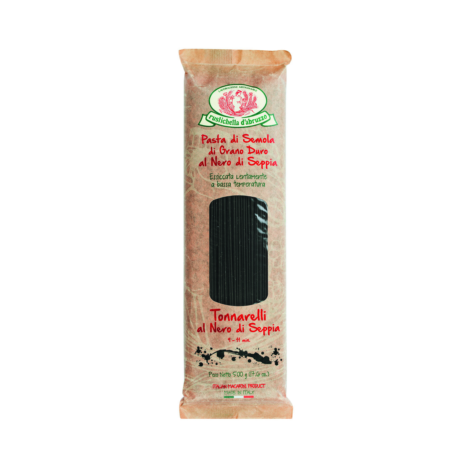 Tonnarelli Al Nero Di Seppia - Schwarze Spaghetti