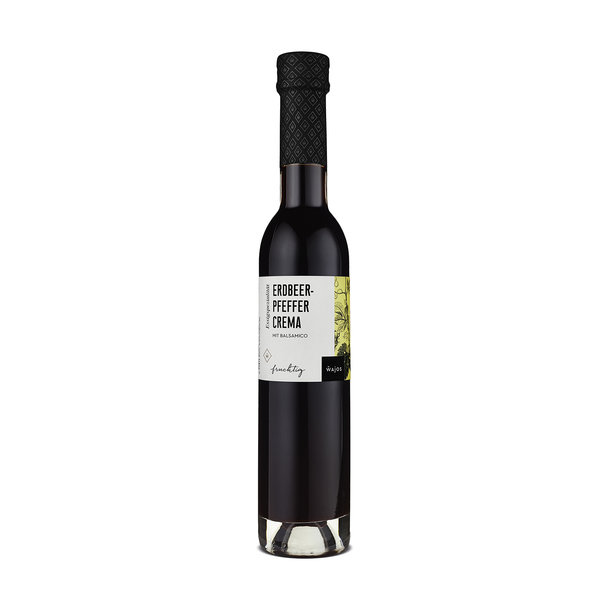 Erdbeer-Pfeffer Crema 250Ml - Essigzubereitung (3% Säure)