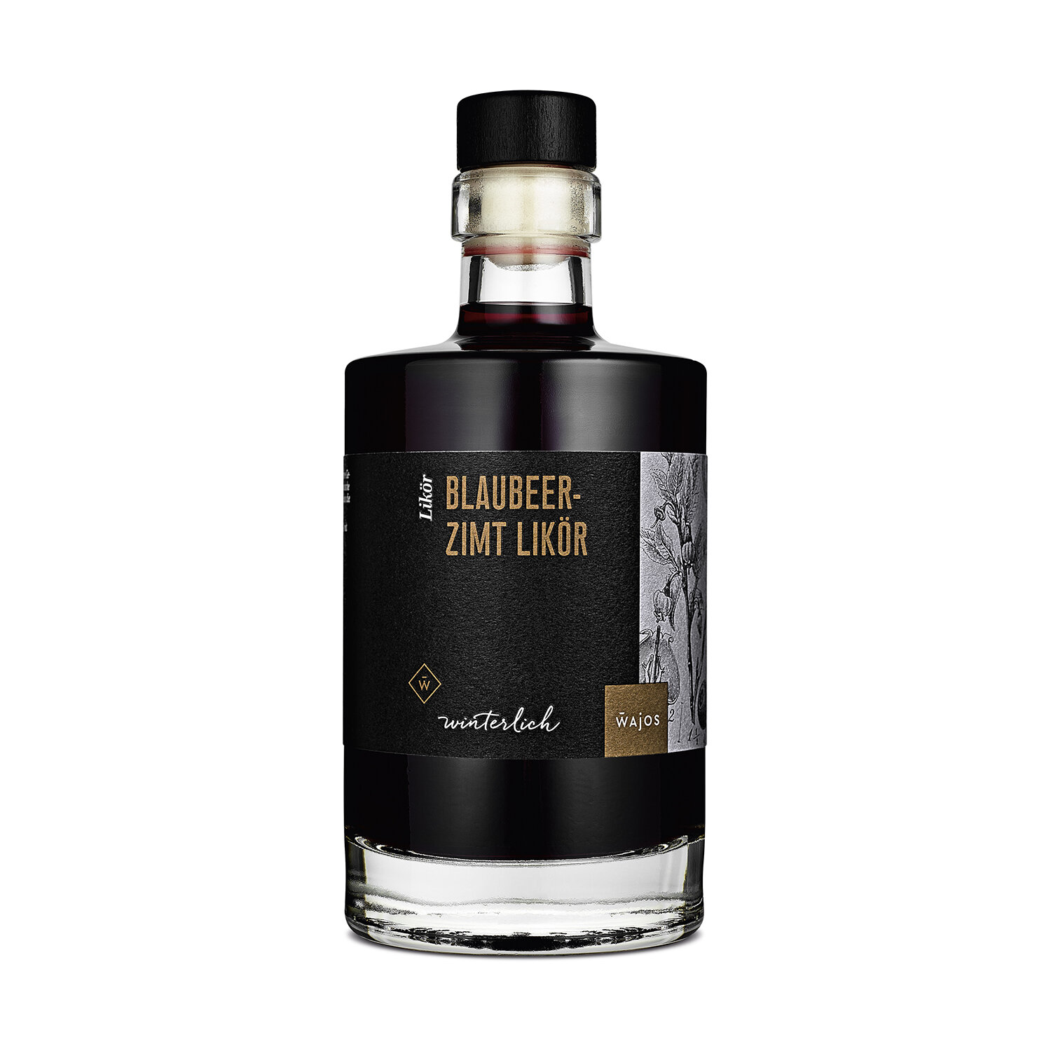 Blaubeer-Zimt Likör - Winter Edition