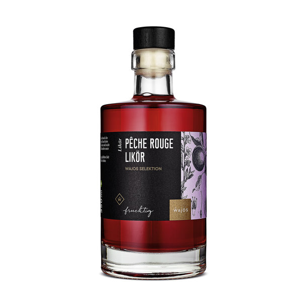 Pêche Rouge Likör 350Ml (18% Vol)