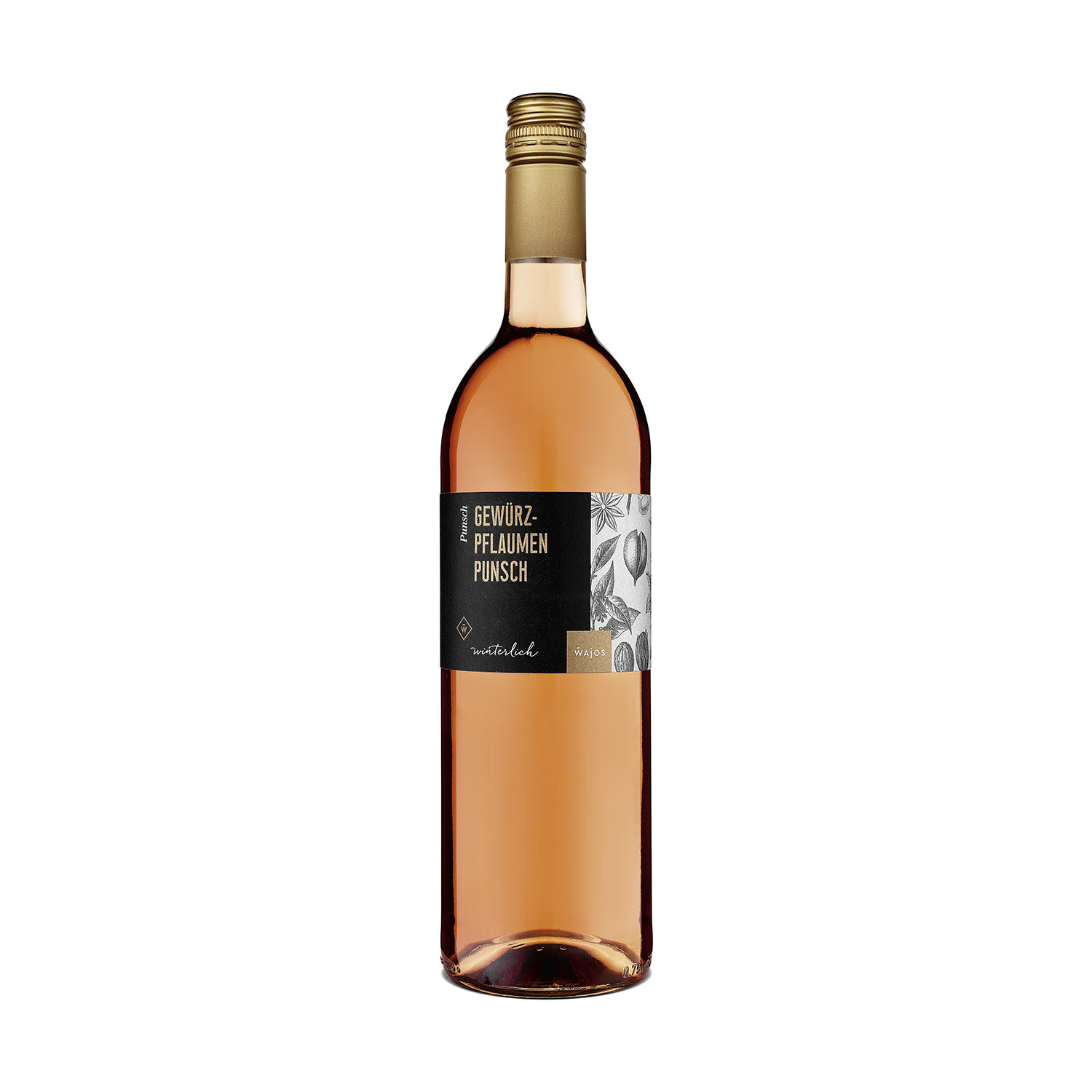 Gewürzpflaumen Punsch (9,5% Vol) 0,75 Ltr.