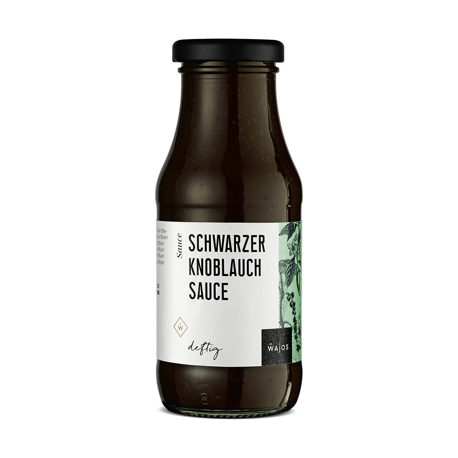 Schwarzer Knoblauch Sauce