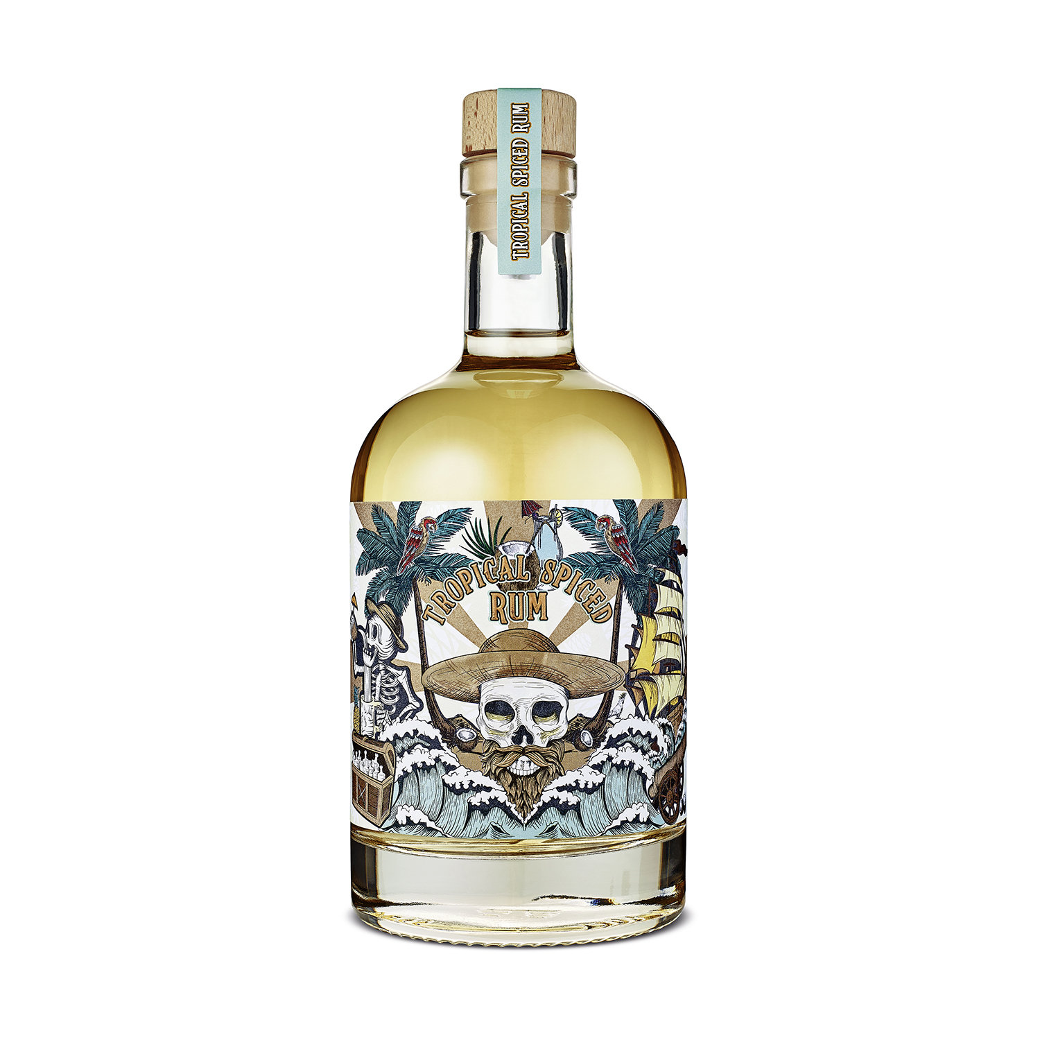 Wajos Tropical Spiced Rum 500ml 37,8%