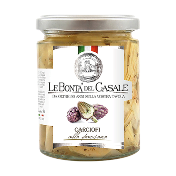 Carciofi Alle Paesana - Geschnittene Artischocken In Öl